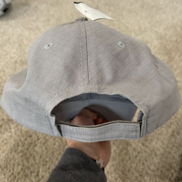 Portland Winterhawks Hat Cap Mens One Size Gray Adjustable Strap Logo WHL Hockey - Picture 3 of 5